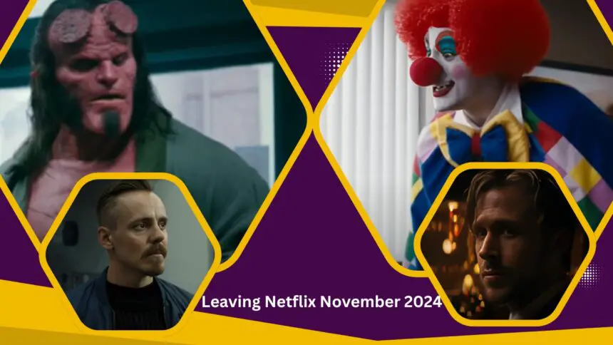 Leaving Netflix November 2024